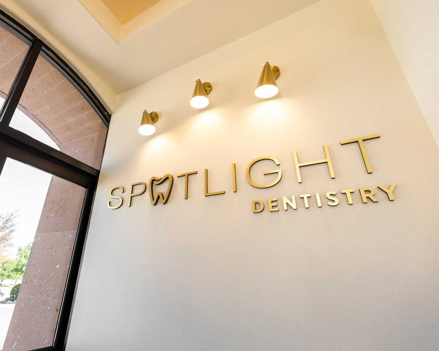 Spotlight Dentistry sign
